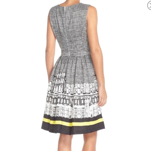 Ellen Tracy Black & White City Dress - Picture 2 of 16